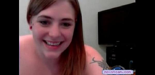 [moistcam.com] Chunky teen spreads and fills her holes! [free xxx cam]
